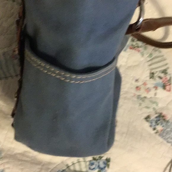 Giani Bernini Blue Fabric (denim/twill) Handbag - Picture 4 of 11